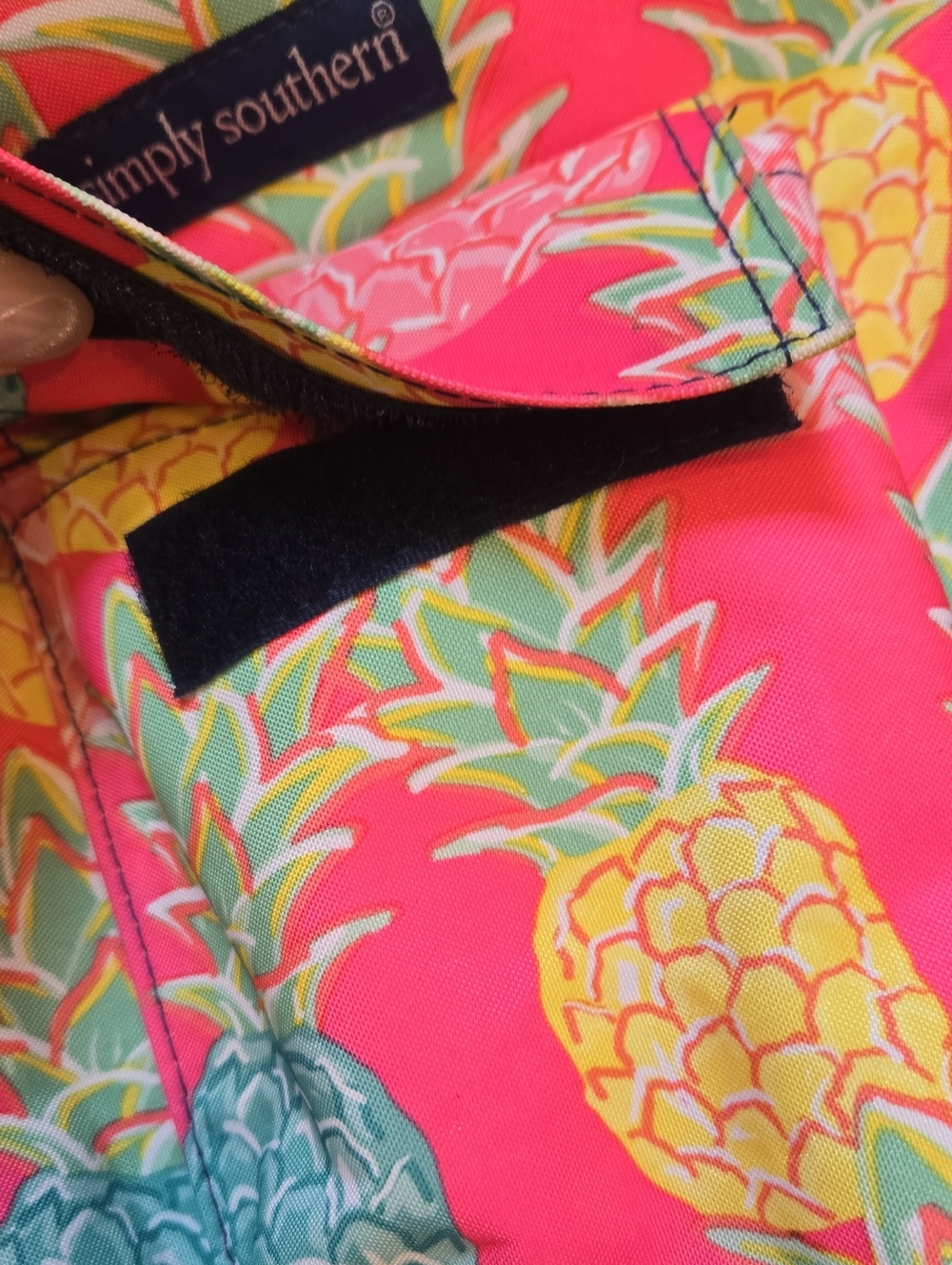 Simply Southern Pink Pineapple Sling Bag - Picture 3 of 9